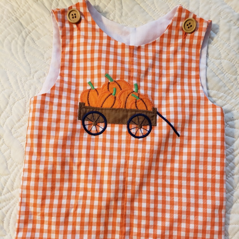 Eleanor Rose pumpkin patch john john